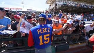 Royals Salvador Perez and Alcides Escobar join Venezuela National Team for WBC
