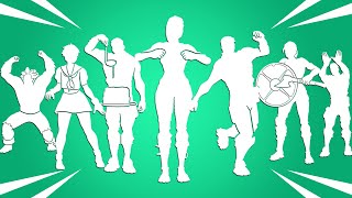 Top 40 Popular Fortnite Dances With Voices! (Pollo Dance, Triumphant, How Sweet, Wu-Tang is Forever)