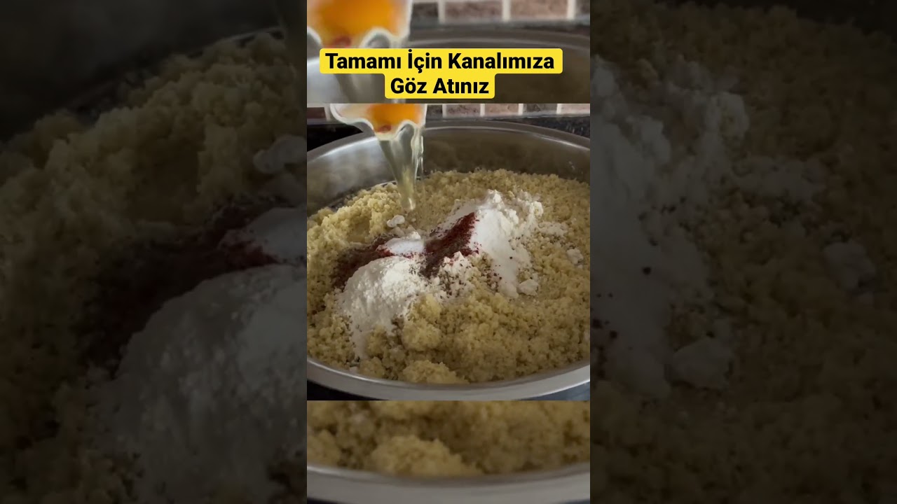 İçli Köfte Tarifi #yemektarifleri #içliköfte #içliköftenasılyapılır #shortvideo #shorts İçli Köfte Tarifi #yemektarifleri #içliköfte #içliköftenasılyapılır #shortvideo #shorts
