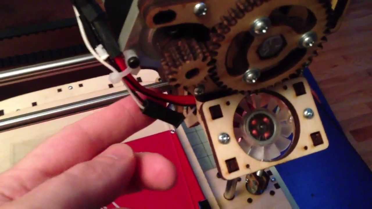 Quick tips for building the Printrbot Plus v2 Extruder wire loom & X