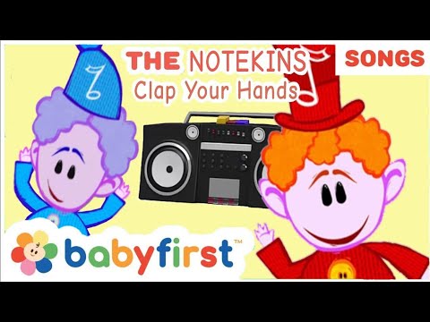 The Notekins - Clap your Hands - Speed Up | Dance Along for kids | @BabyFirstTV 