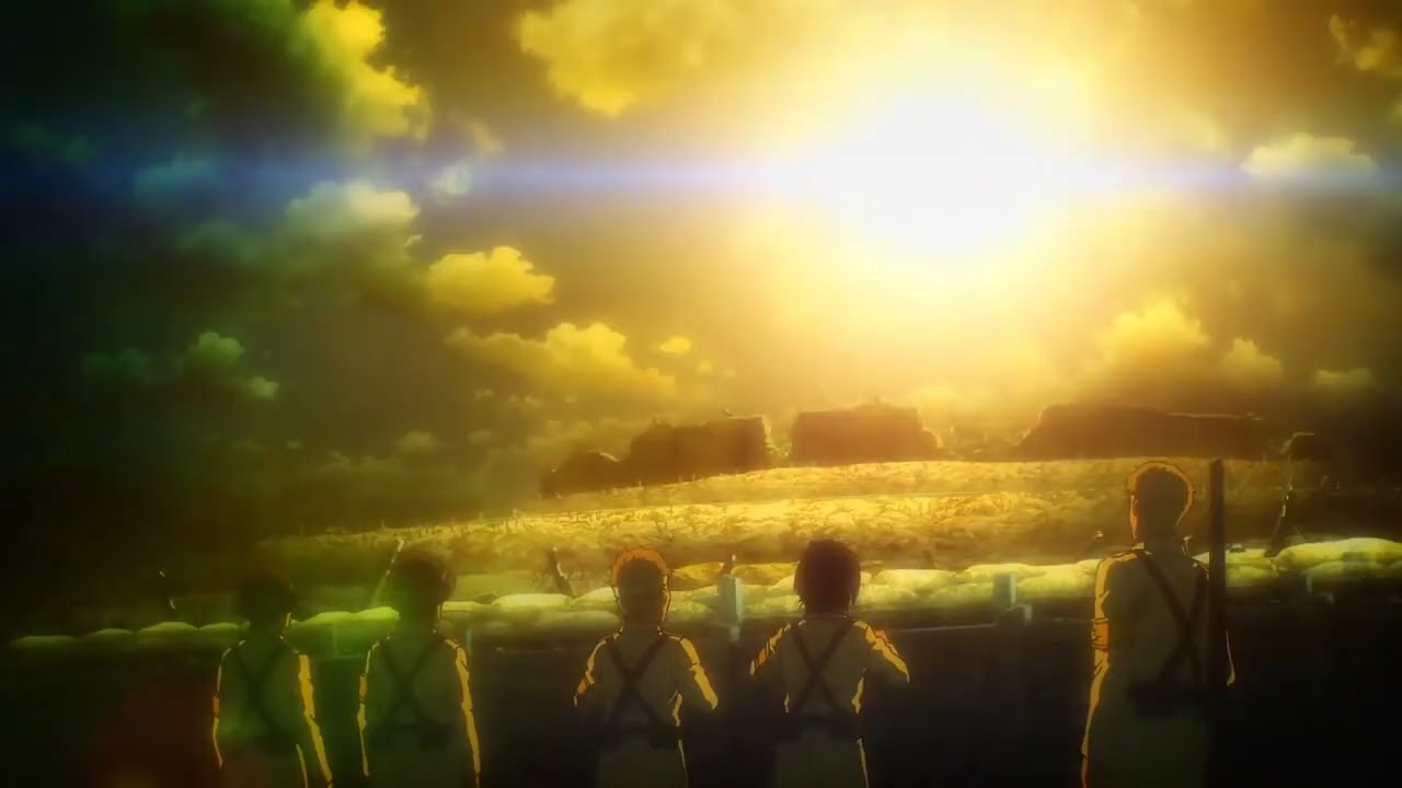 attack on titan S4- Zeke Jaeger Beast Titan Transformation