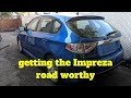 2008 Impreza new brakes and steering angle sensor