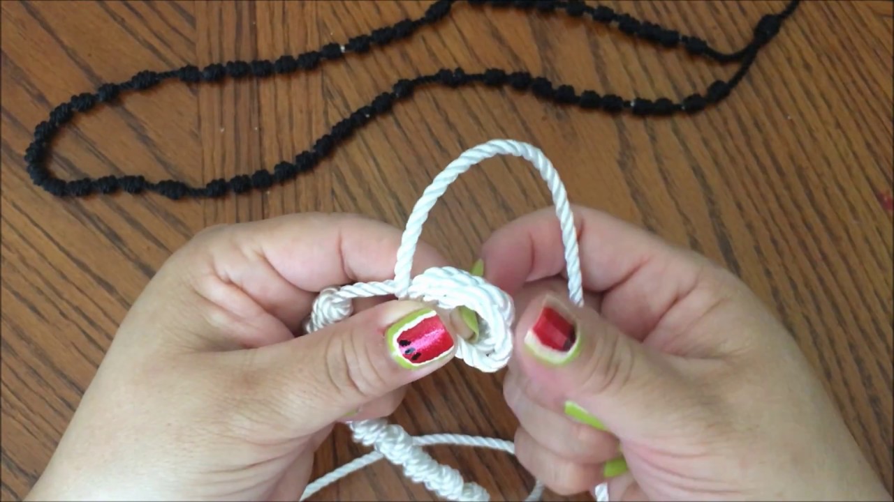 32. ASMR Como Hacer Rosario de Nudos