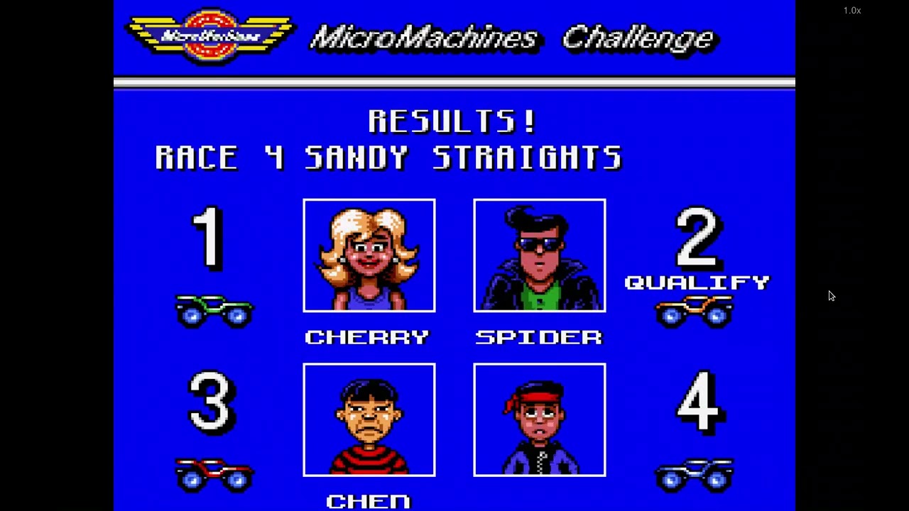 SNES Emulator - Micro Machines / PC Gameplay