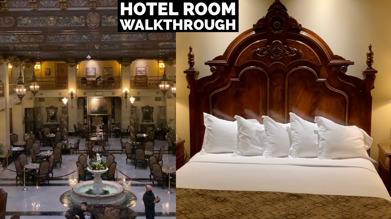 The Historic Davenport Hotel - King Bed Superior Guest Room - Hotel Room Walkthrough