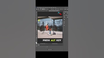 Flip any image with Clone Stamp  with photoshop #shorts