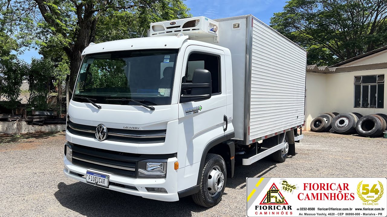 VW DELIVERY EXPRESS PRIME + 2021/2022 COMPLETA 11.000KM ORIGINAIS BÁU TERMICO