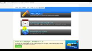 Leadpage set up step by step screenshot 2