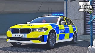 A Shift with London&#39;s Road Crime Team | GTA 5 UK Police LSPDFR Mod