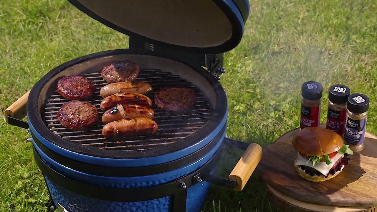 Mini Pig Bluey Kamado BBQ by Snaffling Pig