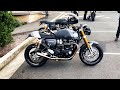 Thruxton RS - Drive by Exhaust sound 4K