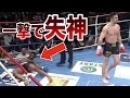 【首が・・・】ヤバい倒れ方をした失神KO試合 TOP7