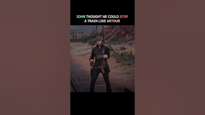 Bro is not Arthur Morgan