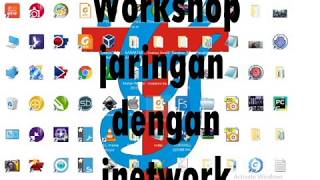 Menghubungkan dua komputer (Wired) dengan menggunakan Simulator inetwork