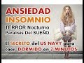 ANSIEDAD Y TRASTORNOS DEL SUEÑO