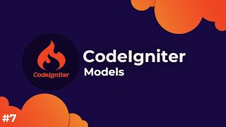 CodeIgniter4 #7 - Model