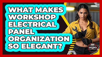 What Makes Workshop Electrical Panel Organization So Elegant? - ToolBench Pros