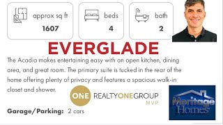EVERGLADE at The Cove at Coasterra by Meritage Homes New Construction Palmetto FL