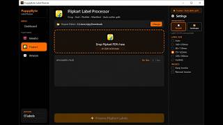 FREE Amazon, Flipkart & Meesho Label Cropper for Thermal Printers