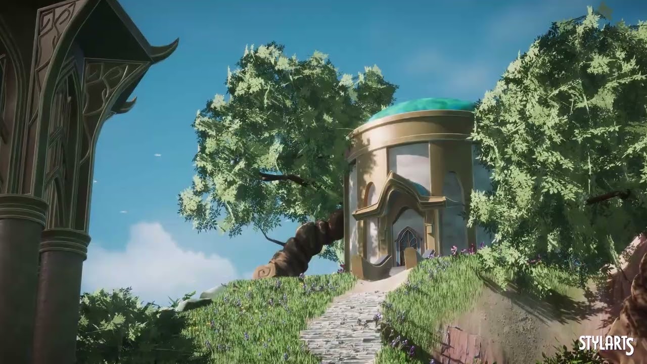 Stylized Elven Valley, video preview 2