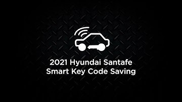 Zenith Z5 - Smart Key Code Saving on 2021 Hyundai Santafe