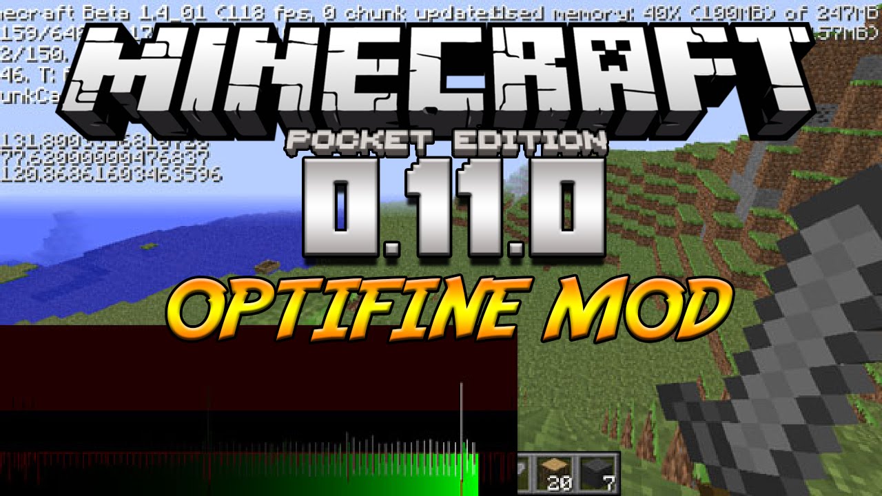 Minecraft PE 0.14.0 Mods | OPTIFINE Mods Para Minecraft PE