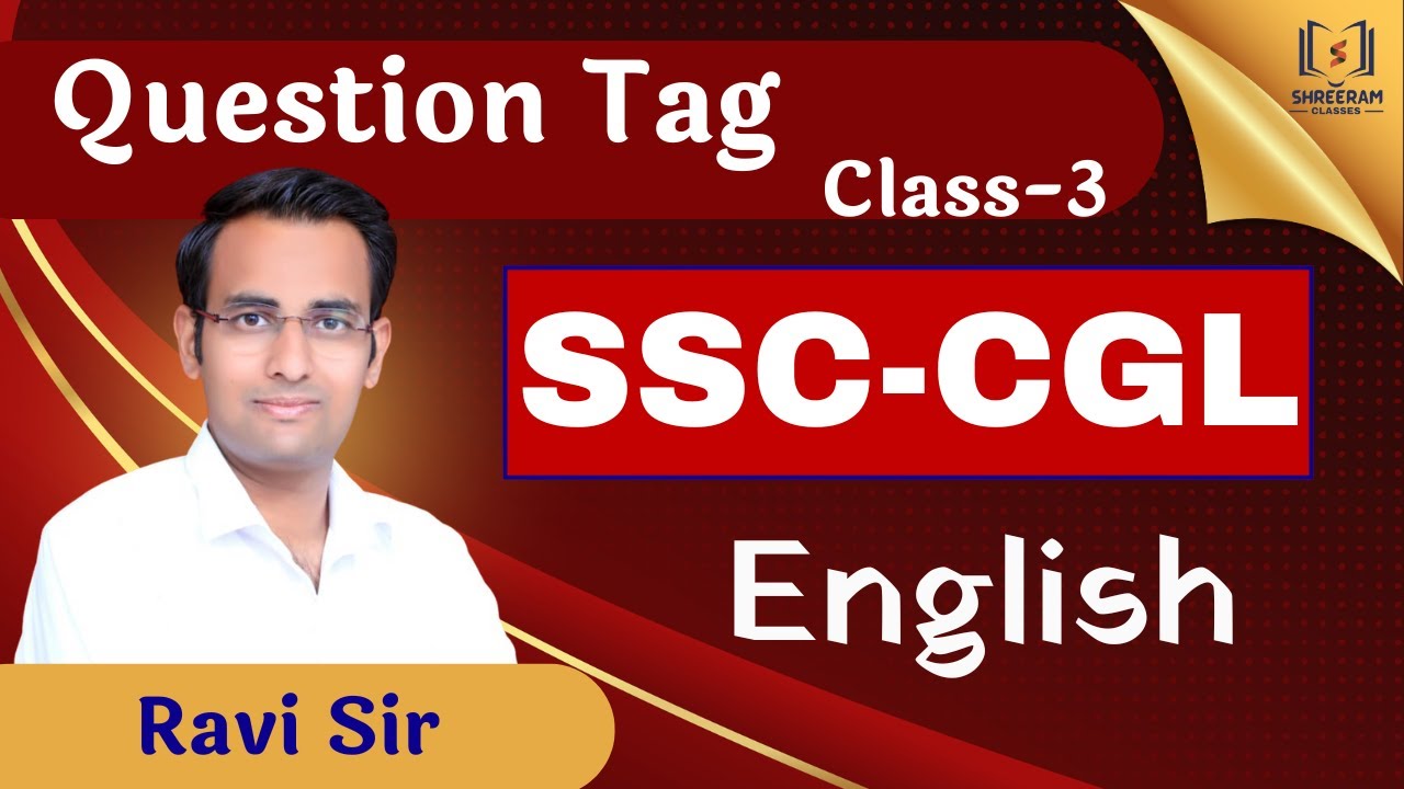 Question Tag | English Grammar for All Government Exams | Class-2 Complete Concept & Tricks |