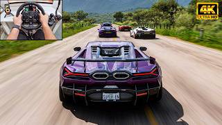 Ultimate Lamborghini Battle! Revuelto vs All - Forza Horizon 5 | Logitech G923 Steering Wheel