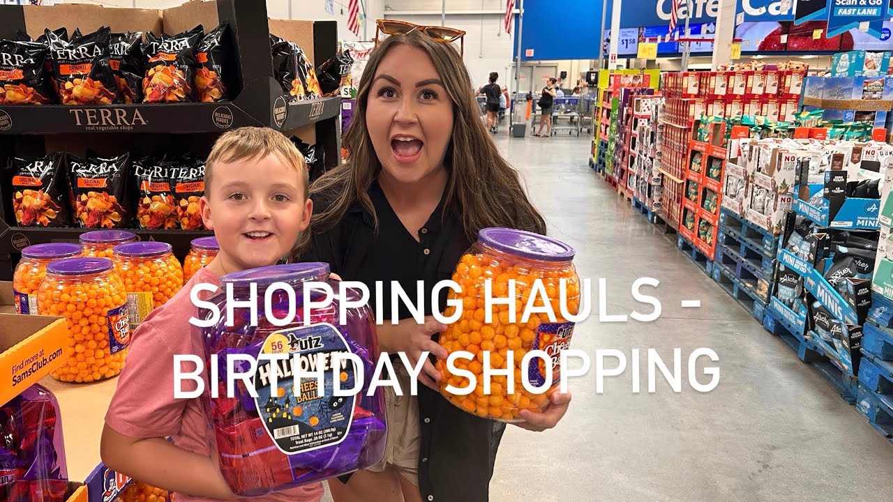 Birthday shopping haul - weekly Vlog!