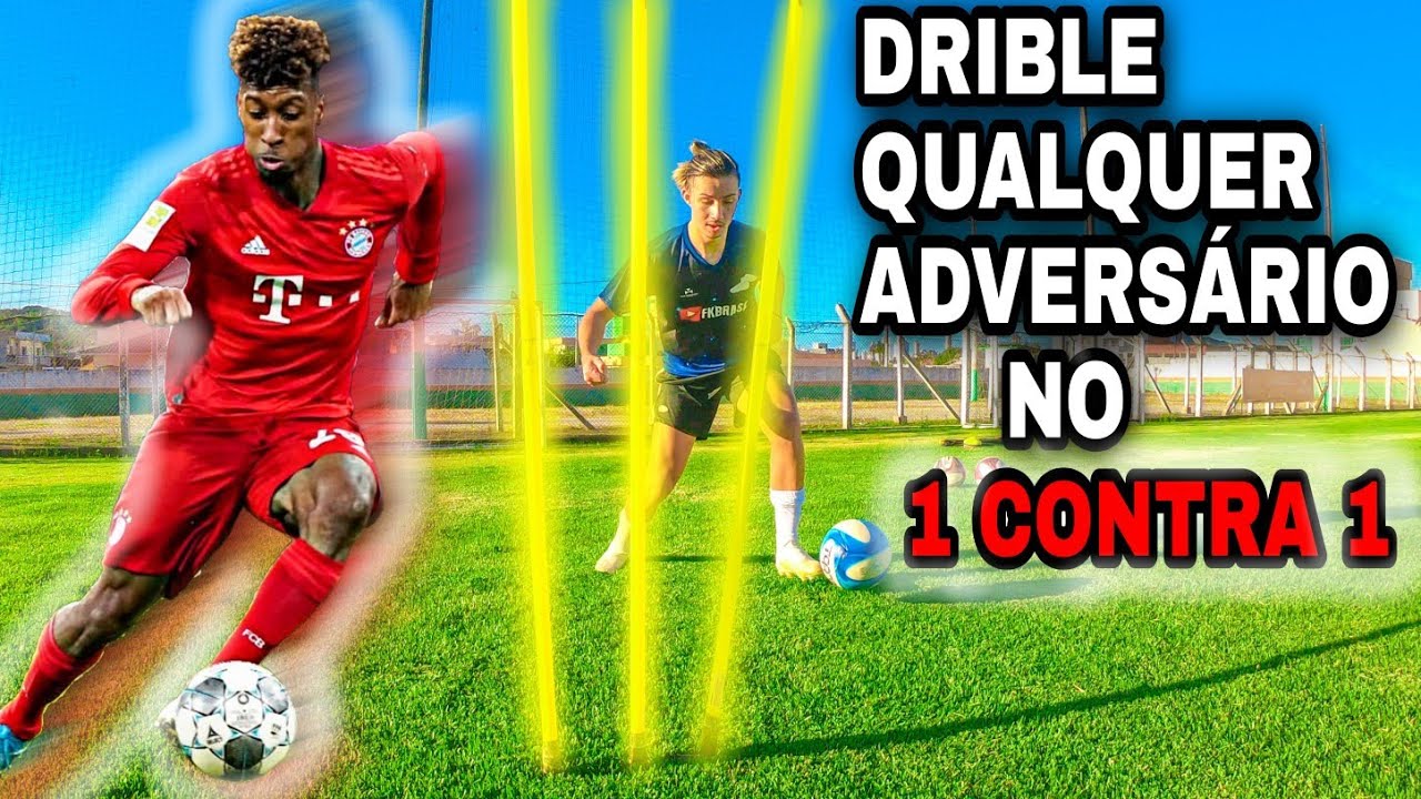 COMO DRIBLAR NO 1 CONTRA 1 | APRENDA A DRIBLAR O ADVERSÁRIO NA VELOCIDADE | FKBRASIL