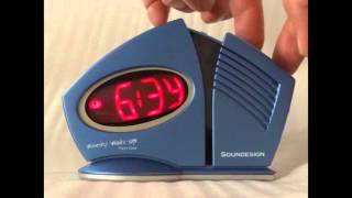 Soundesign Wacky Wakeup Alarm Clock 3131l