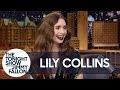 Lily Collins' Family Fell for Her Pregnancy Prank