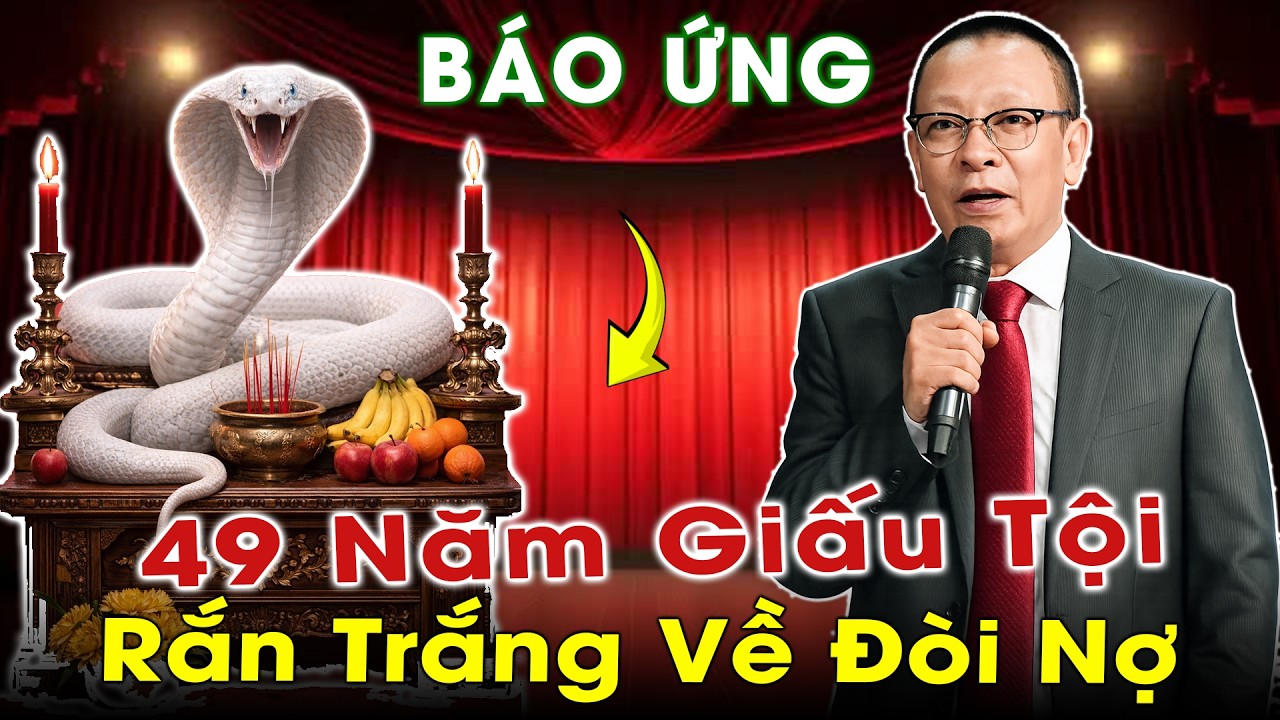 Tâm Sự Cùng Văn Sâm: Báo Ứng, 49 Năm Giấu Tội - Rắn Trắng Về Đòi Nợ!