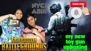 Unboxing new PUBG toy gun screenshot 2