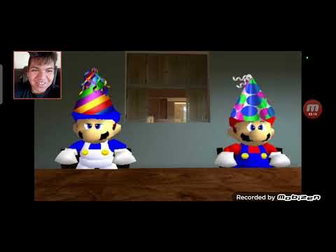Reacting To SM64 Bloopers: Birthday Freakout by @SMG4