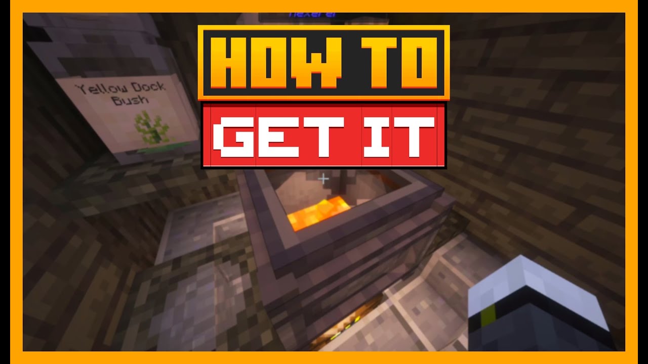 HOW TO BOTTLE LAVA and other fluids from the CAULDRON MINECRAFT HEXEREI
