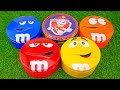 Satisfying Candy Unpacking | 5 Bright Tins with M&amp;M's &amp; Skittles | ASMR