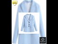 Chic Women Single-Breasted Fashion Pantsuit 2-Piece Set