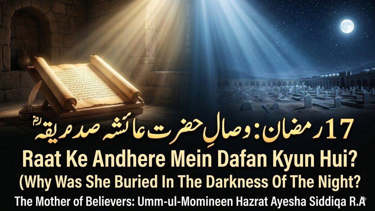 Seerat Hazrat Ayesha Siddiqa R.A | Hazrat Ayesha R.A Ke Wisaal Ka Waqia | Umm-ul-Momineen Ayesha R.A