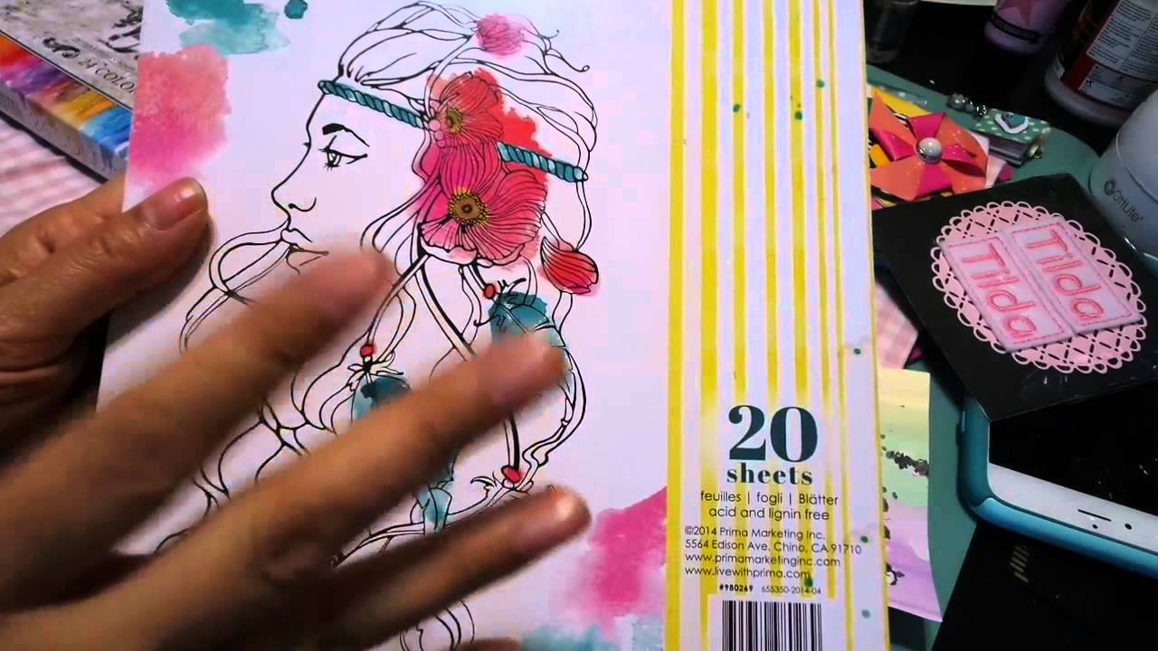 Project Share...Loving The Prima Oil Pastels