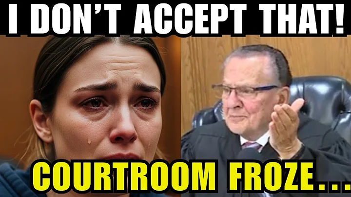Judge Refuses Her Guilty Plea — What He Says Next Brings the Court to Tears