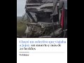CHOQUE FATAL DE UN COLECTIVO QUE VIAJABA A JUJUY