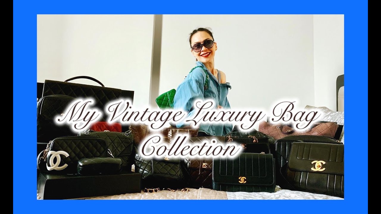 My Entire Vintage Luxury Bag Collection 2025 | Ultimate Rare Chanel, Louis Vuitton & Dior Investment