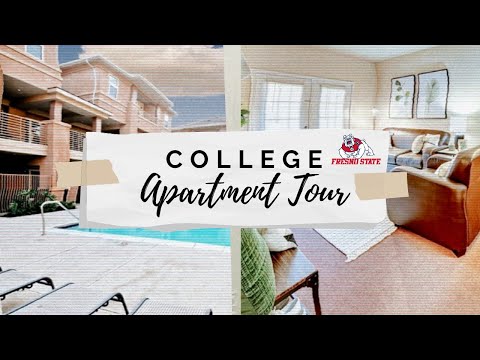 UNIVERSITY VILLAGE APARTMENT TOUR | Fresno State