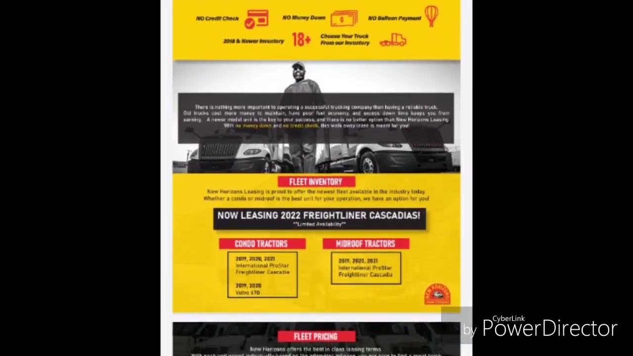 Western Express Lease Purchase Information YouTube