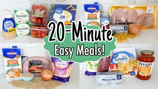 5 of the BEST 20 Minute Dinners! | fast & EASY Tasty Family Meals! | Cooking Channel / Julia Pacheco