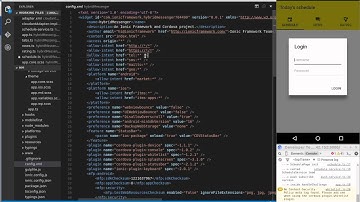 Lab 2.59. Hybrid Messenger. MFP 8.0  + Ionic 2 / Angular 2 with Typescript
