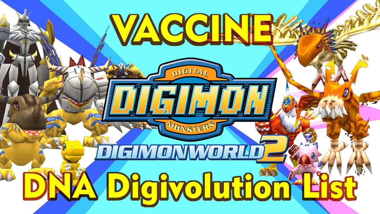 Digimon World 2 vaccine DNA DV Complete Guide