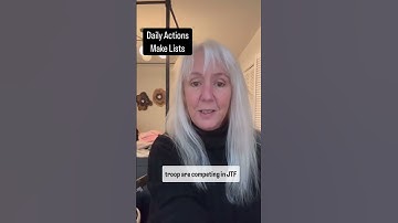 Daily Action !  Write Lists